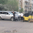 На Радищева иномарка протаранила каток - Ulpravda.Ru