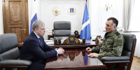 Русских провел встречу с замом главнокомандующего Воздушно-космическими силами - Ульяновск сегодня