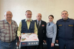 Ветерана уголовно-исполнительной системы Ульяновской области поздравили с 65-летним юбилеем
