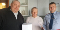 Поздравления с 70-летним юбилеем принял ветеран уголовно-исполнительной системы - УФСИН по Ульяновской области