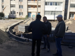 В Кротовке, на улице Центральной, 6, идёт благоустройство по Губернаторской программе «Мой двор»